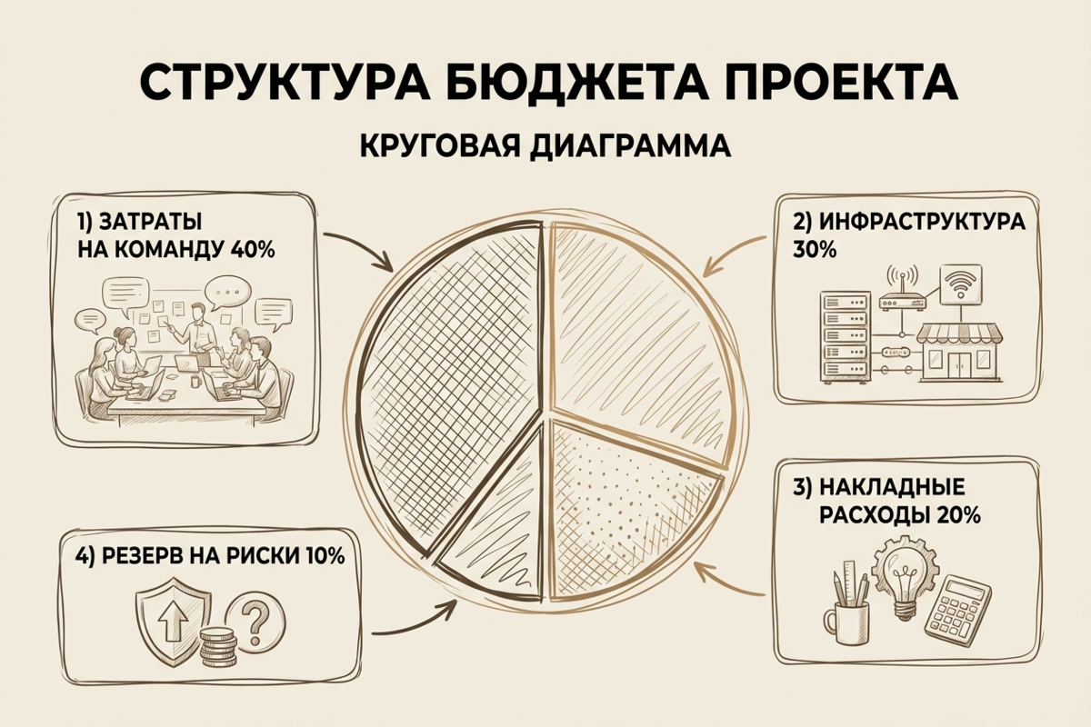Структура бюджета проекта