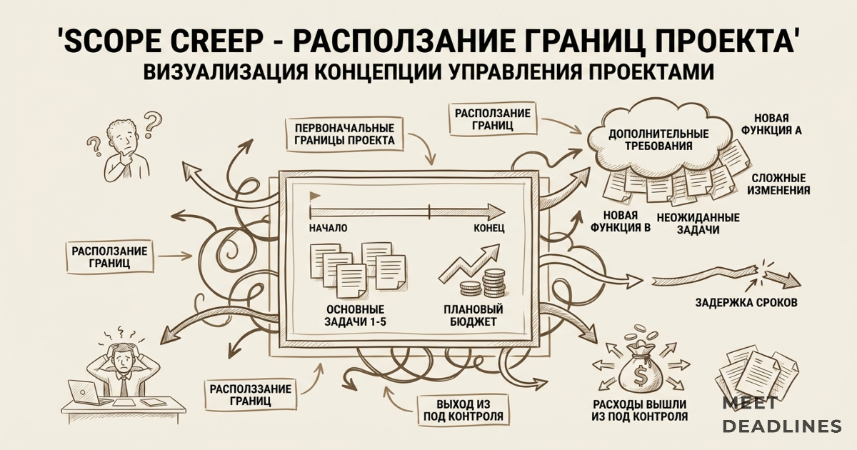 Scope Creep - расползание границ проекта